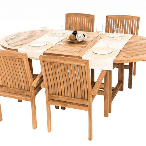 Teak kerti elrendezés OREGON 1 + 4