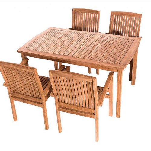 Teak kerti elrendezés HARMONY 1 + 4