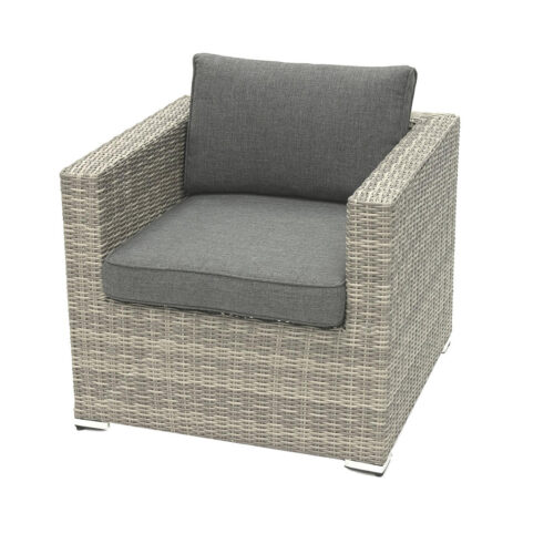 Rattan fotel SEVILLE (szürke)