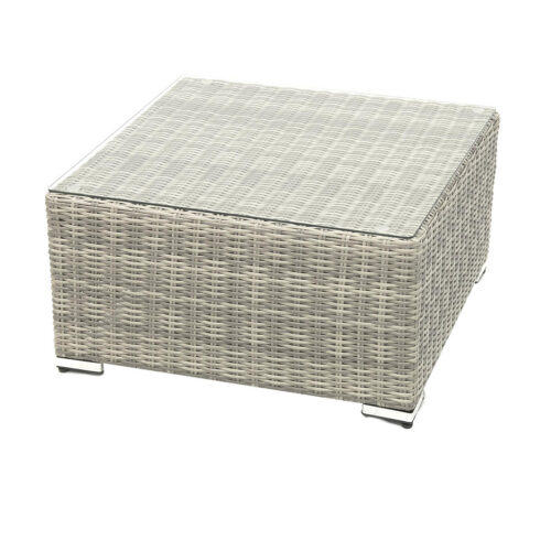 Rattan asztal / szék SEVILLA (szürke)