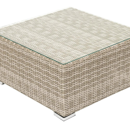 Rattan asztal / szék SEVILLA (bézs)