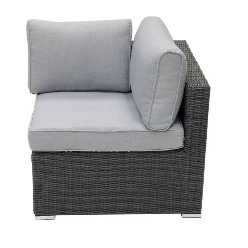 Rattan sarok SEVILLA (antracit)