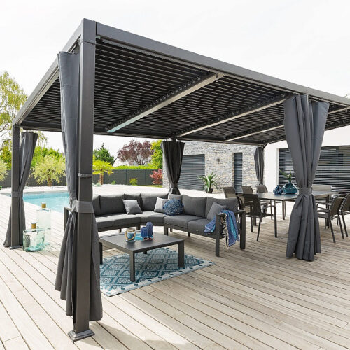 Kerti alumínium pavilon LUXURY 6x3