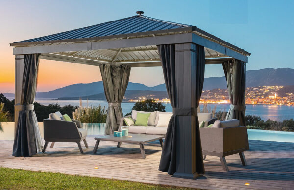 Kerti alumínium pavilon PREMIUM 3