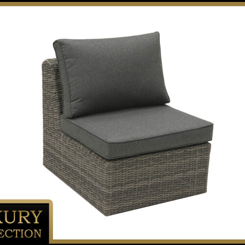 Rattan középső része BORNEO LUXURY (szürke)