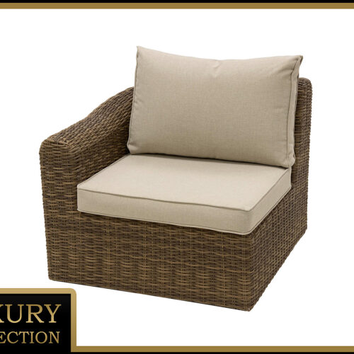 Rattan RIGHT felmondás BORNEO LUXURY (barna)