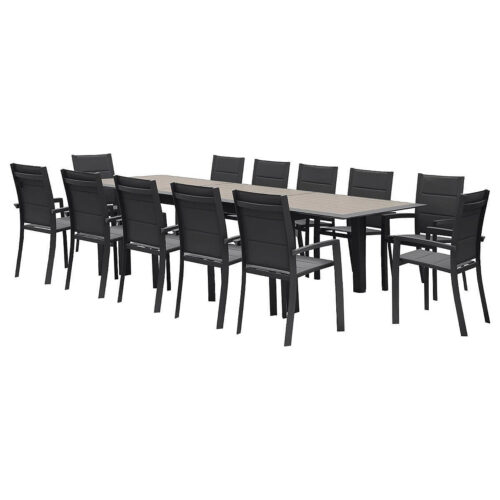 Alumínium készlet VERMONT 1+12 (antracit)