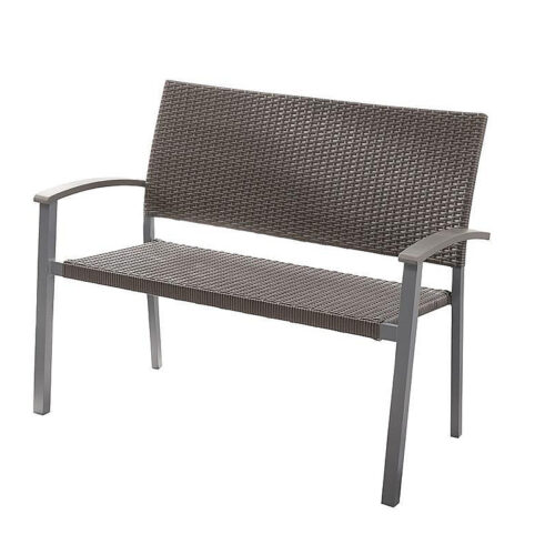 Kerti rattan pad CALVIN (szürke)