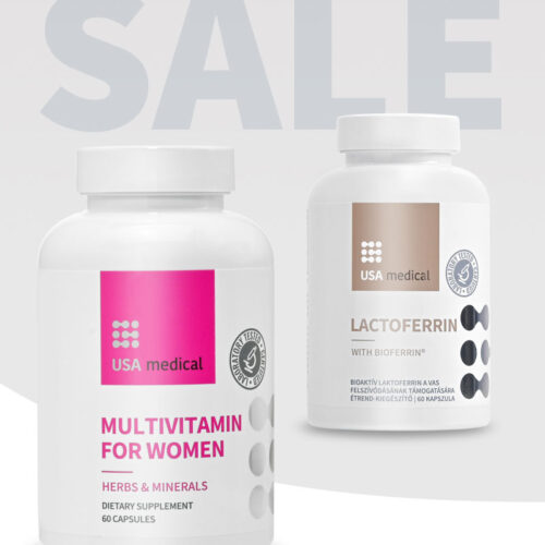 Multivitamin nőknek + Laktoferrin BioFerrin®-nel