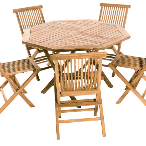 Teak kerti garnitúra FOXI I. 1 + 5 (FREE párnák)
