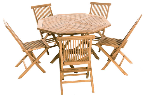 Teak kerti garnitúra FOXI I. 1 + 5 (FREE párnák)