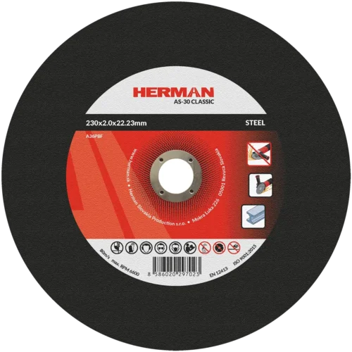 Vágótárcsa HERMAN AS-30 Classic | Acélhoz 230x2