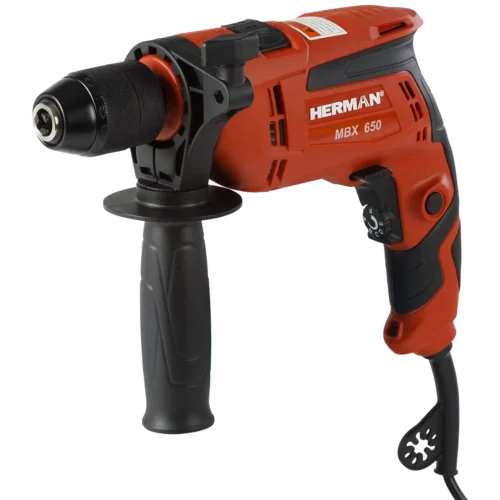 Elektromos fúró HERMAN MBX-650 650 W | ütvefúrással