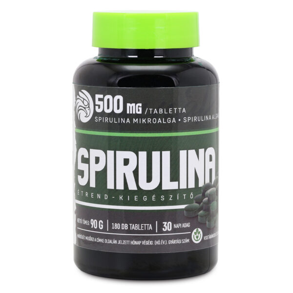 Mannavita SPIRULINA tabletta 500mg étrend-kiegészítő