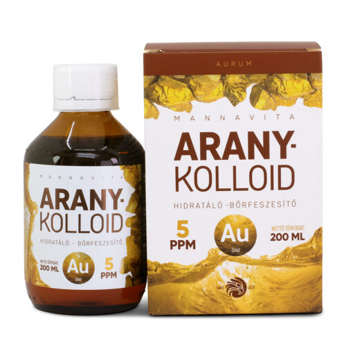 Mannavita Aranykolloid 5 PPM