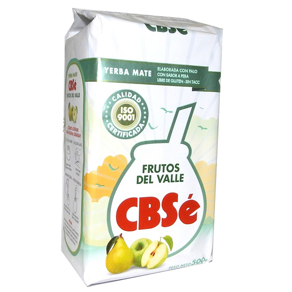 Mate tea CBSé Fruitos del Valle (Alma + Körte)