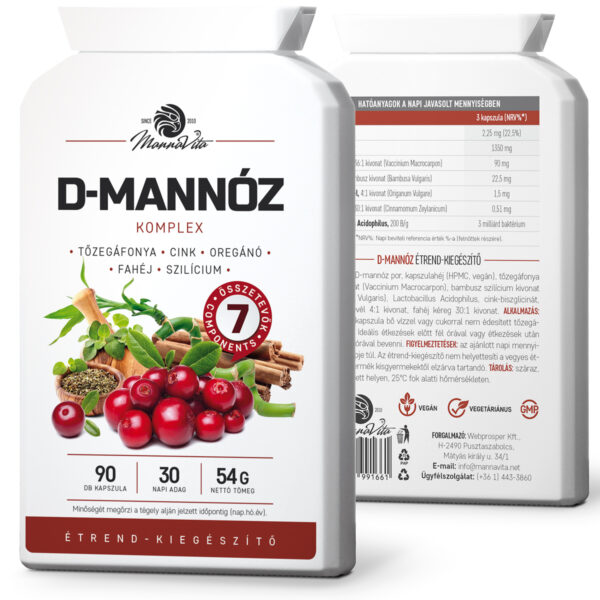 Mannavita D-mannóz komplex
