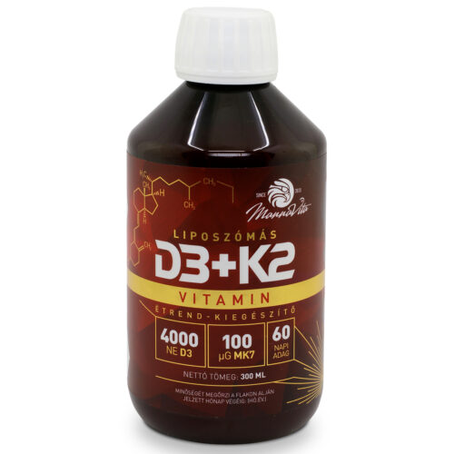 Mannavita Liposzómás D3 + K2 (MK-7) Forte ital