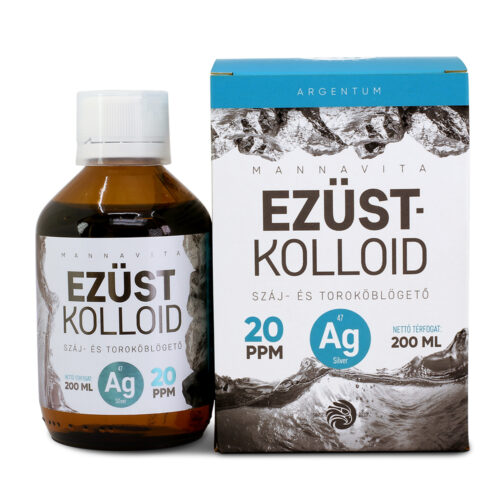 Mannavita Ezüstkolloid 20 PPM