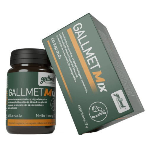 Gallmet Mix epesav + gyógynövény kapszula