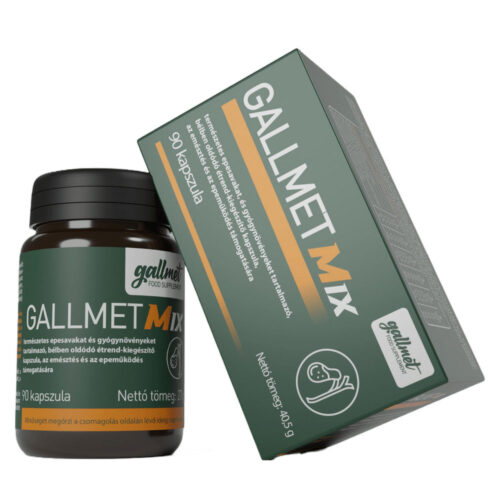 Gallmet Mix epesav + gyógynövény kapszula