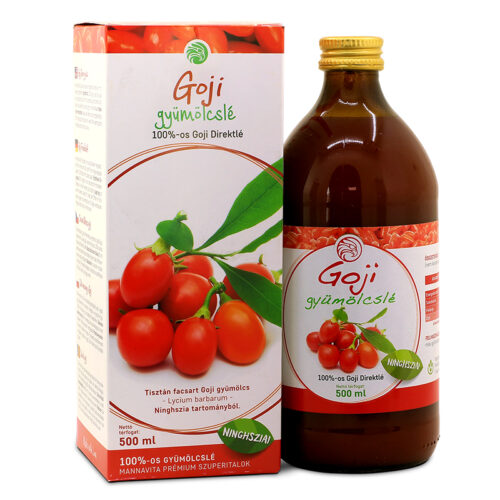 Mannavita GOJI gyümölcslé 100%-os