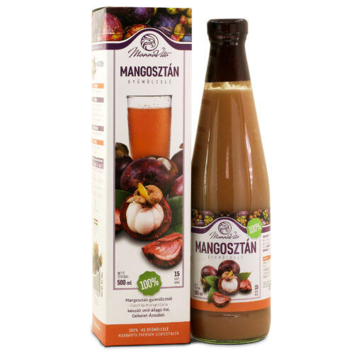 Mannavita MANGOSZTÁN gyümölcslé 100%-os