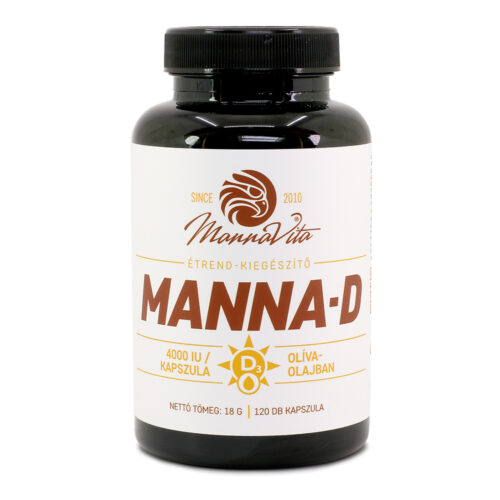 Manna-D D3-vitamin oliva olajban 4000 NE