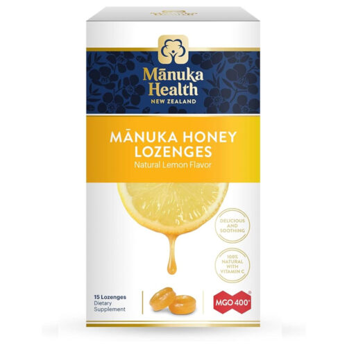 Manuka mézes cukorka Citrom olajjal