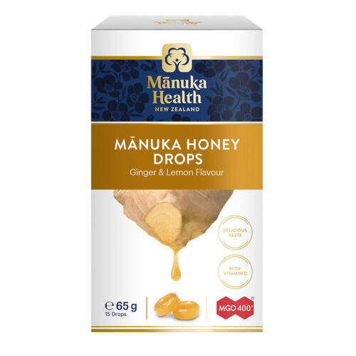 Manuka mézes cukorka Citrom + Gyömbér