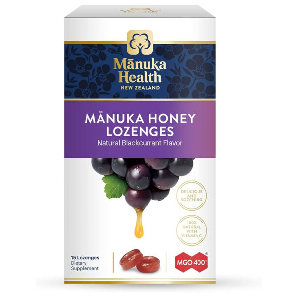Manuka mézes cukorka Fekete Ribizlivel