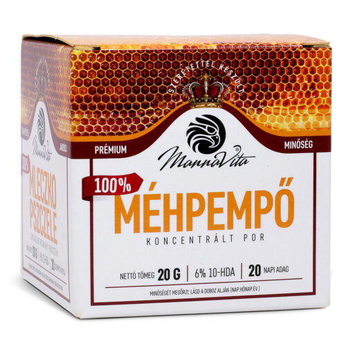 Koncentrált Méhpempő POR 6% 10-HDA tartalommal