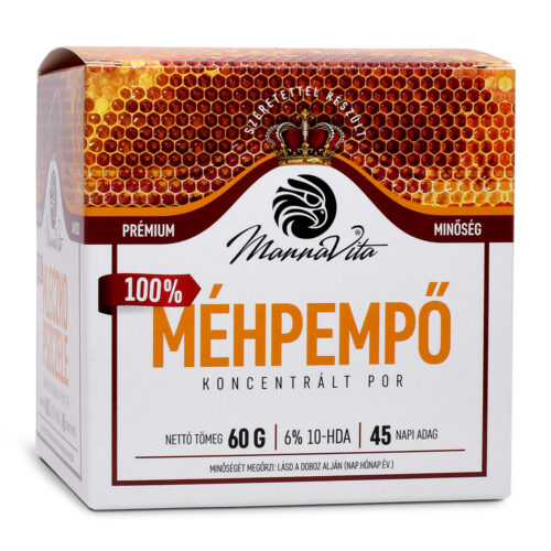 Koncentrált Méhpempő POR 6% 10-HDA tartalommal