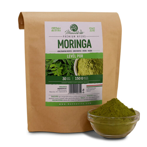 Mannavita Prémium nyers Moringa őrlemény