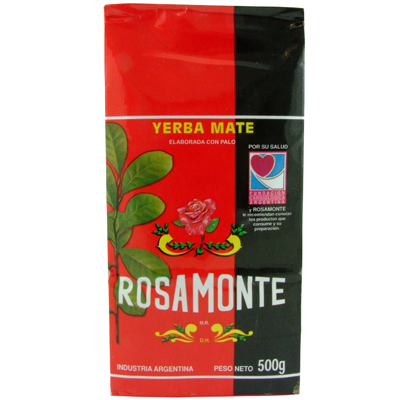 Mate tea Rosamonte Elaborada con palo
