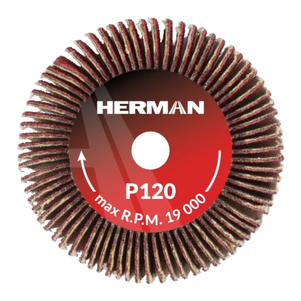 Csiszolótárcsa szárral HERMAN FWX-10/S 40x20x6mm | Ceramic | P120