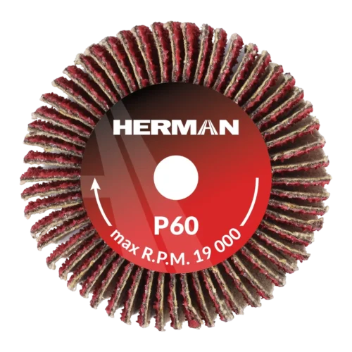Csiszolótárcsa szárral HERMAN FWX-10/S 40x20x6mm | Ceramic | P60