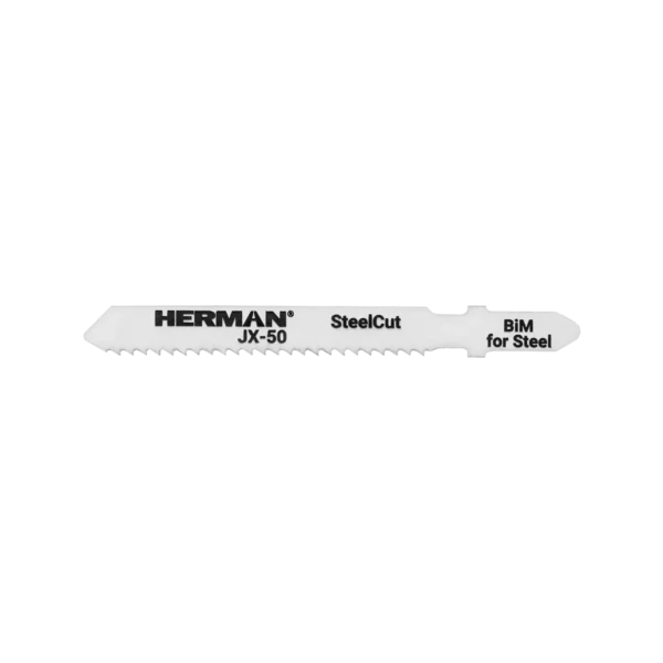 Fűrészlap HERMAN JX-50 SteelCut 50x8x1mm | Szúrófűrészekhez