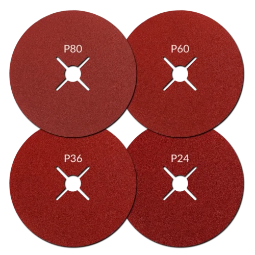 Fíber tárcsa szett HERMAN QF-30 100 db | 125mm | Ötvözött acélokra