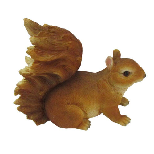 Mókus polyresin szobor