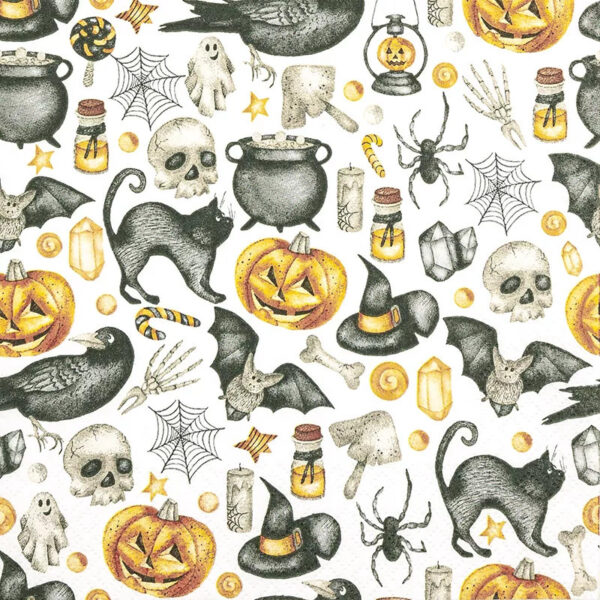 Halloweenos szalvéta