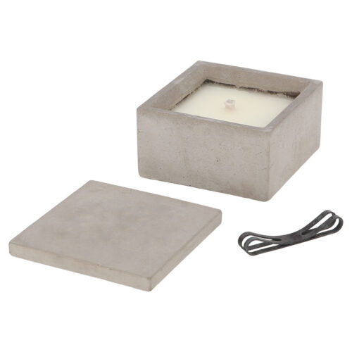 Kültéri gyertya beton tartóban