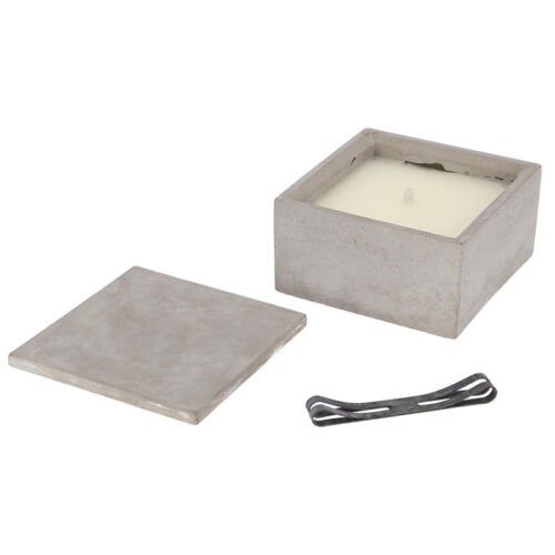 Kültéri gyertya beton tartóban