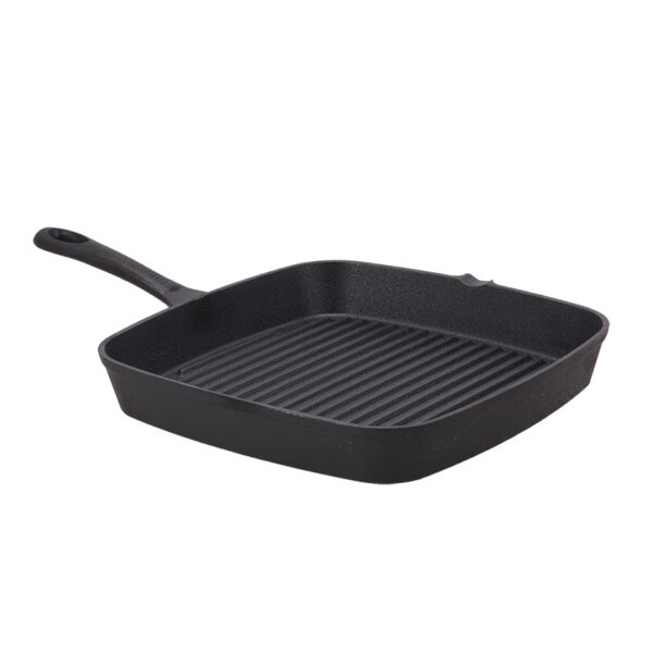 Öntöttvas grill serpenyő