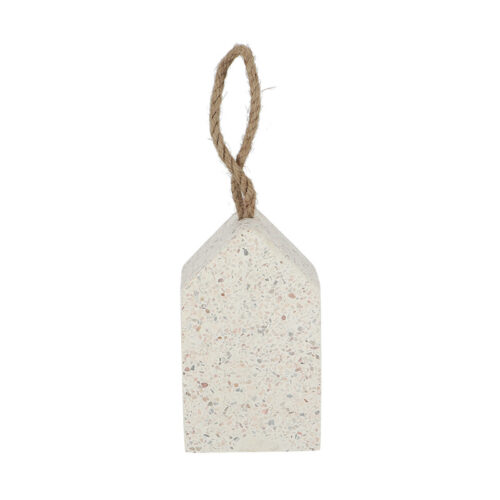 Ház alakú terrazzo ajtókitámasztó