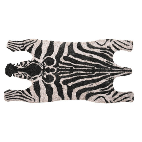 Zebra alakú kókuszrost lábtörlő