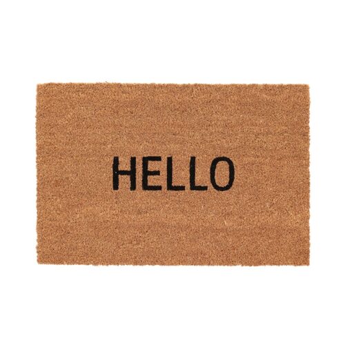 Hello feliratos kókuszrost lábtörlő