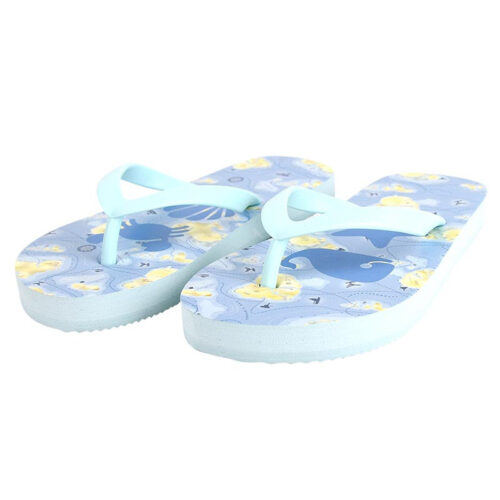 Tengerpart mintás flip-flop papucs gyerekeknek 25